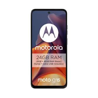 SMARTPHONE MOTOROLA G15 8/512 6,72%%%quot; NAVY PEONY