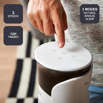 VENTILADOR TORRE BLACK%%%amp;DECKER BXEFT49E 45W MD