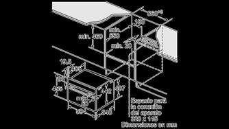 HORNO BALAY 3CB5351A0 MF 45 A GRIS ANTRACITA