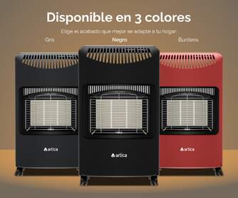 ESTUFA GAS ARTICA AEI4100N INFRARROJOS 4100W NEGRO