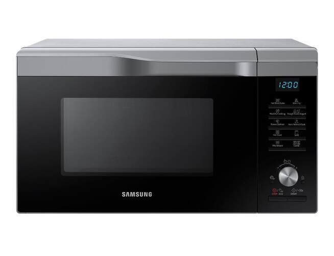 Microondas Samsung MC28M6055CS - 900W+Grill 1500W 28L, Convección HotBlast, SlimFry, Negro