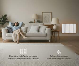 EMISOR FLUIDO ARTICA AETF1800 1800W LED WIFI