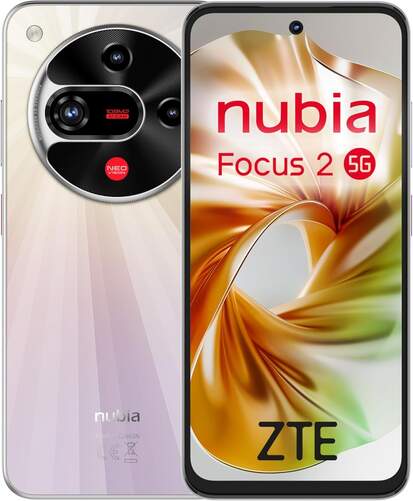 ZTE Nubia Focus 2 5G 8/256 GB Blanco - 6,7", Admite MicroSD, C&aacute;mara doble 108 MP, 5000 mAh
