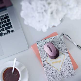 RATON NGS WIRELESS DEW LILAC SILENCIOSO 2.4GHZ