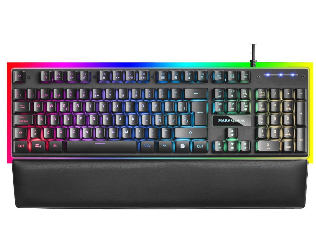 Teclado Gaming Mars MK320 - Mecánico, Aluminio