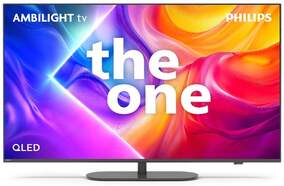 TV Philips 50" QLED 50PUS9010 - 4K Ultra HD, Ambilight, 120 Hz, Dolby Atmos 40 W, HDR10+