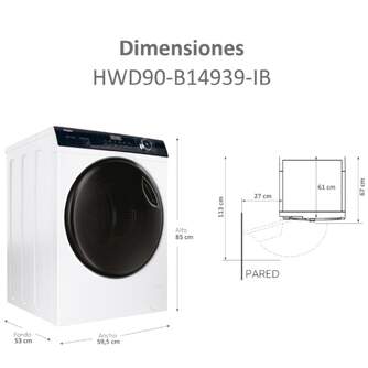 LVD.SEC. HAIER HWD90B14939IB 9/6K 1400R