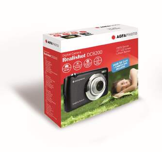 CAMARA AGFA CAMARA DC8200 NEGRA 21MP SD FUNDA