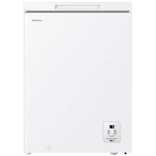 Congelador Horizontal Hisense FT145N1AWDL - Clase D, 86x60 cm, 141 litros, blanco