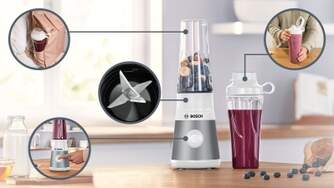 BATID. VASO BOSCH MMB2111T  450W ACERO SMOOTHIE