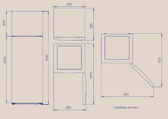 FRI. ARTICA AFE2P14355L206B 143x55 2P CICLICO BCO