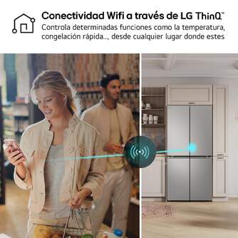 FRI. LG GMB860PYDE 179x83 530L 4P INOX