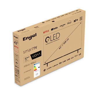 TV ENGEL 43%%%quot; LE4398QLED FHD SMART TV HOTEL
