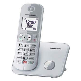 TELEFONO DECT PANASONIC KX-TG6851SPS SILVER