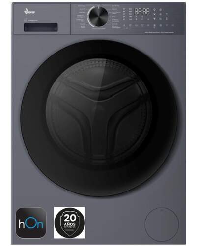 Lavadora Hoover HLP410BL10GUH37 - 10 kg, Clase A-40%, 1400 rpm, Wi-Fi, Antracita