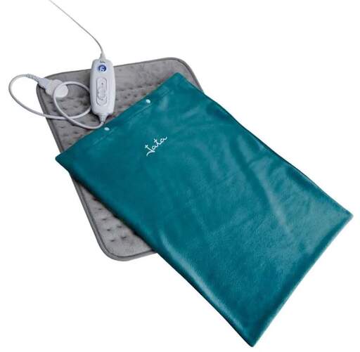 Almohadilla Jata JCAE5422 - 100W, 50x40cm, 6 niveles de calor, funda extraible y lavable