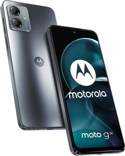 Motorola G14 - 4 GB RAM / 128 GB de capacidad, Pantalla 6,5", Gris