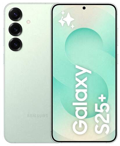 Samsung Galaxy S25+ 12/256 GB Menta - 6,7", 4900 mAh, 50 MP, Snapdragon 8 Elite