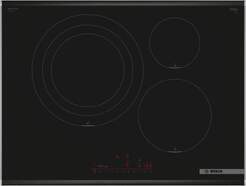 Placa Inducci&oacute;n Bosch PID775HC1E - 3 Zonas, 70 cm, Zona 32 cm, Negro