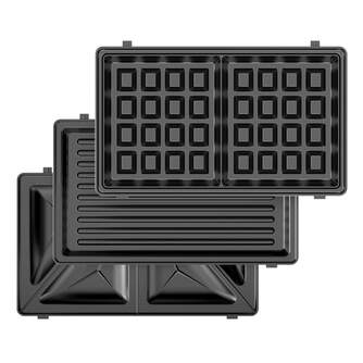 SANDWICH. SOLAC SD5060 3EN1 750W 22,5X12,5CM