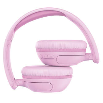 AURICULARES DCU INFANTILES DIADEMA CABLE ROSA