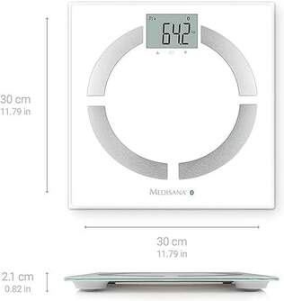BASCULA MEDISANA BS444 DIG 180KG DIAGNOSTICA BLUETOOTH