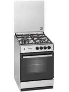 Cocina Gas Natural Meireles E541X - 3 Fuegos, 54x60cm, Horno El&eacute;ctrico, V&aacute;lvula Seguridad, Inox