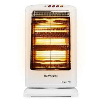 RADIADOR HALOGENO ORBEGOZO BP0303B 1200W OSCILAN