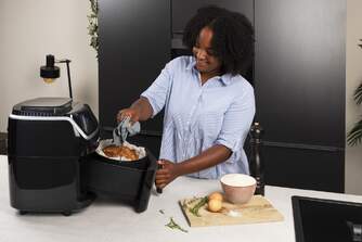 FREIDORA AIRE PRINCESS 182080 2EN1 VAPOR 6,5L