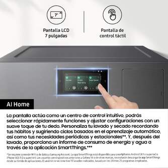 LVD. SAMSUNG WF90F09C4SU3 9K 1400R ATD DSP GRAFITO