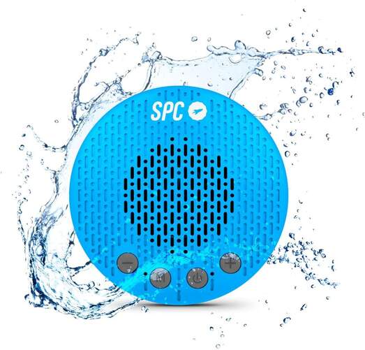 Altavoz Ducha Spc splash speaker manos libres bluetooth bt 2 bubble 4406a resistente
