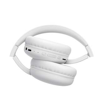 AURICULARES DCU BLUETOOTH DIADEMA   JACK BLANCO