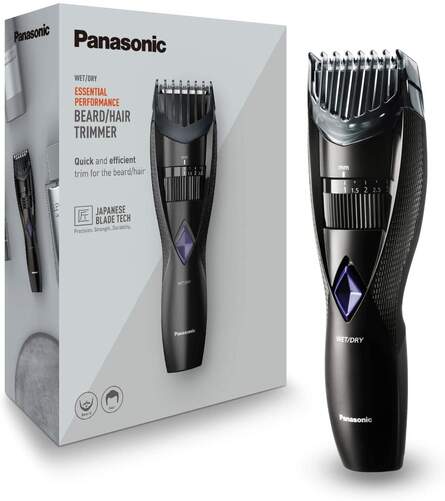 Barbero Panasonic ER-GB37K503 - Bater&iacute;a 40 min, Seco y mojado, 20 Ajustes longitud