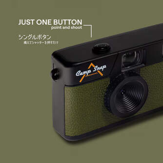 CAMARA CAMP SNAP CS-V105 VINTAGE VERDE