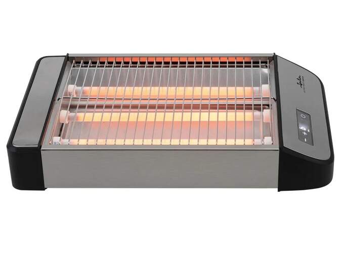 Tostador plano Jata JETT1590 - 1000 W, bandeja recojemigas, control de tostado, control táctil