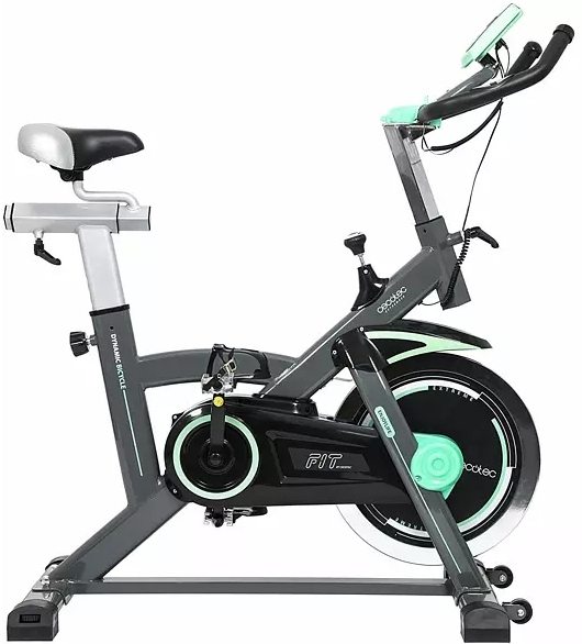 Bicicleta Estática Cecotec Extreme 20 - Pantalla LCD, Volante Inercia 20 Kg
