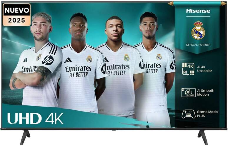 TV Hisense 65" LED 65A6Q - 4K Ultra HD, Dolby Vision, DTS:X 20 W, VIDAA U8.5, HDR10+