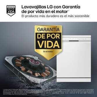 LVJ. LG DF355FW BLANCO INV. 3%%%#170;BAND QUADW DSP