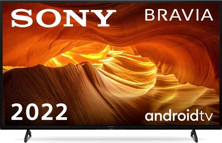 TV 50" Sony KD-50X73K Triluminos - 4K, AndroidTV, Bravia Engine, HDR10, Bass Reflex, Dolby Audio 20W
