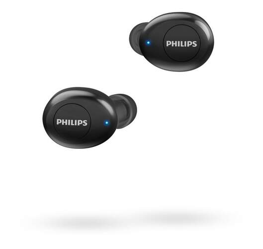 Auriculares Philips TAUT102BK/00 - Aut. 3+9h, BT 5.0, 20-20K Hz, 16Oh, 6mm, Micro
