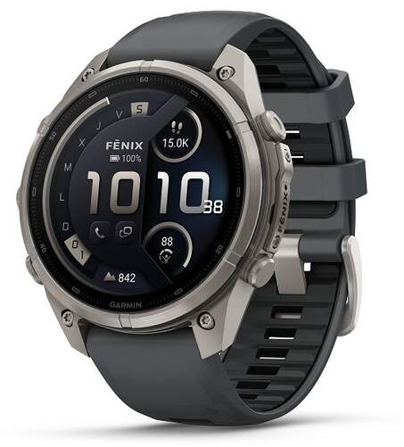 Smartwatch Garmin Fenix 9 Pro Negro 47 mm - 1,4" AMOLED, 18 d&iacute;as de autonom&iacute;a, Mapas integrados