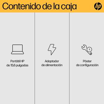 PORTATIL HP 15-FD0014NS RYZEN 3 8GB 512SSD 15,6%%%quot;