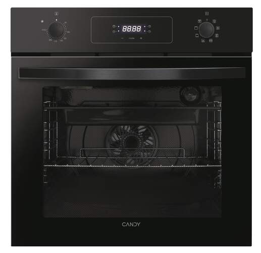 Horno Candy FIDCP N625 L - Clase A+, 70L, 8 Funciones, Aquálisis, Guías telescópicas, Negro