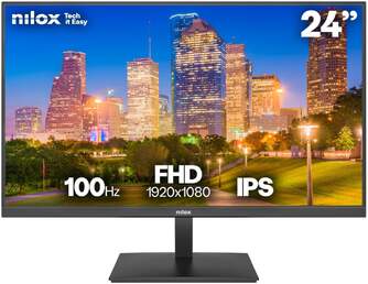 MONITOR NILOX 24%%%quot; NXM24FHD1202 IPS 4MS 100HZ HDMI