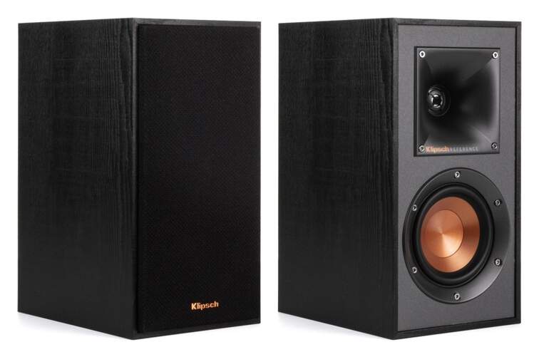 Pareja de altavoces Klipsch R-41M Negro - 200W, 90 dB sensibilidad, Woofer 4", Tweeter 1"