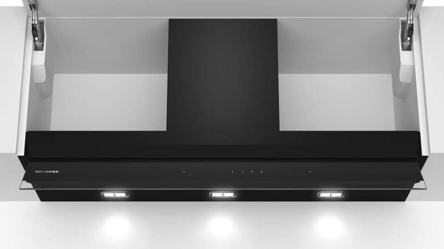 Campana Integrable Siemens LJ97BAM60 - 90 cm, 459 m3/h, 3 Velocidades