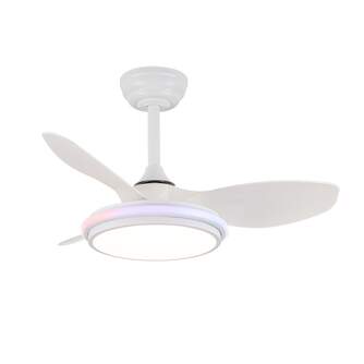 VENTILADOR TECHO CRISTAL STEL EVO MINI RGB