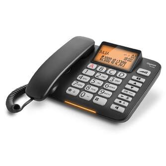 TELEFONO SOBREMESA GIGASET DL580 BLACK