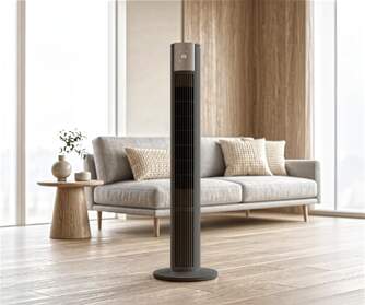 VENTILADOR TORRE ARTICA 45W 112 CM NEGRO