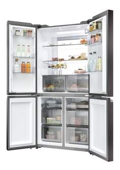 FRI. HAIER HCR79F19CNMD 191x91 4P NF DARK INOX DSP